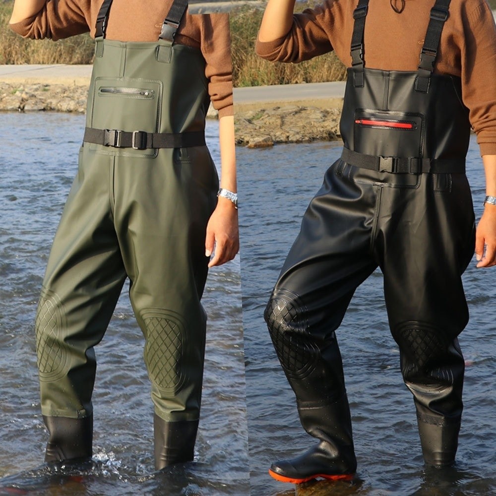 Durable PVC Fishing Suit Water - Fishing Waders ulasan dan harga
