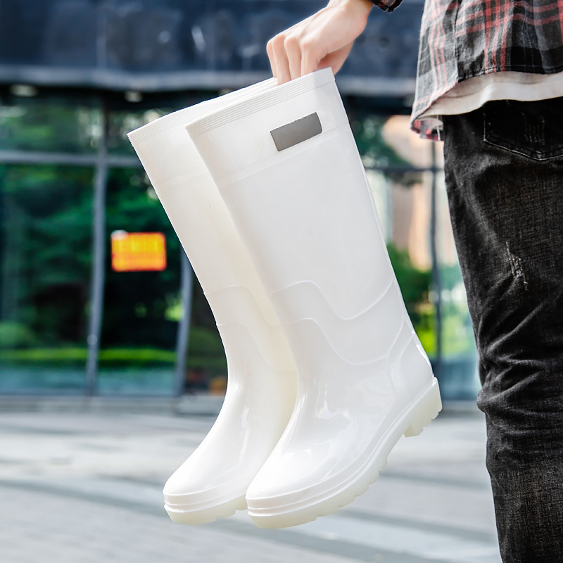 New Men Rain Boots High Rain B - Fishing Waders ulasan dan harga