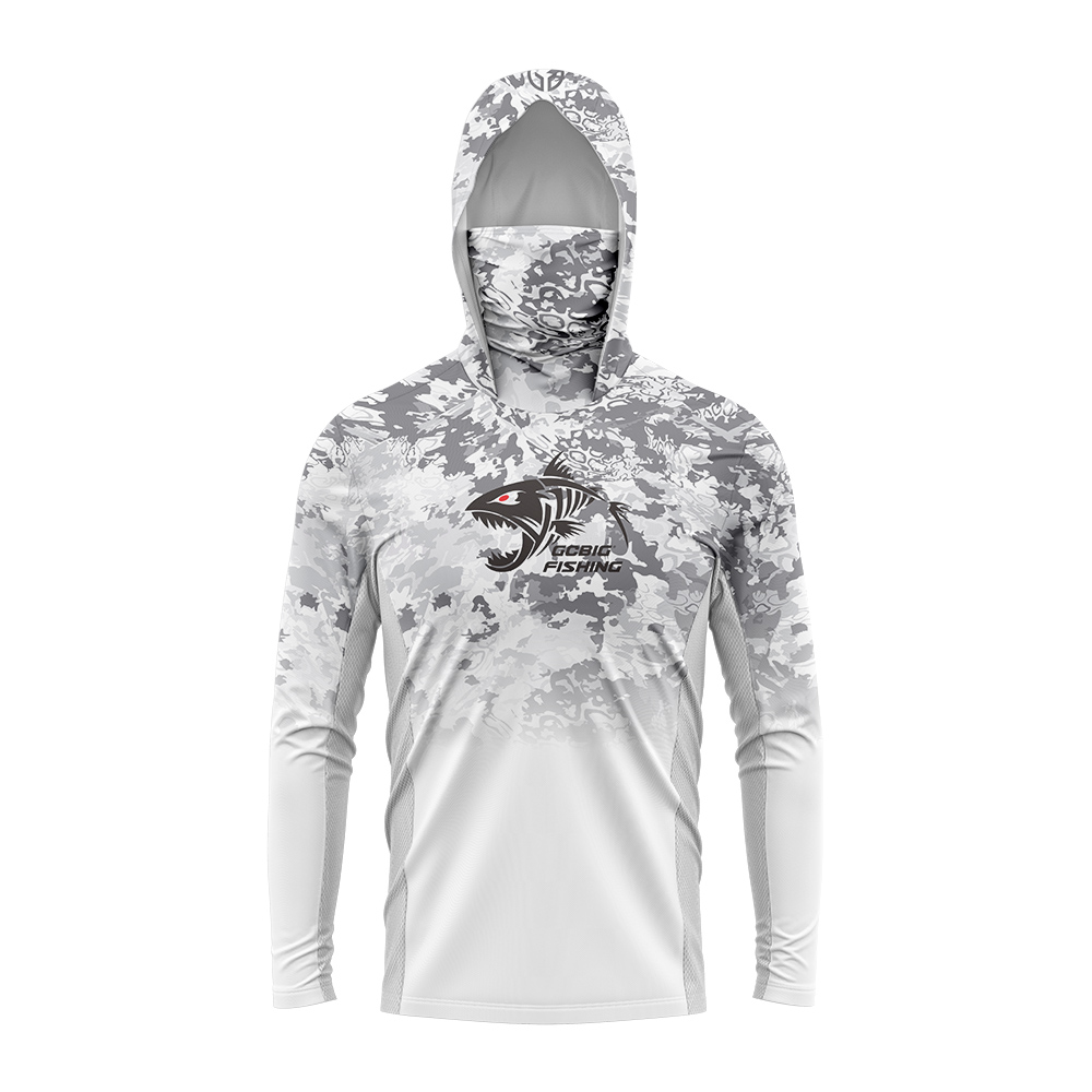 UPF50+ Hooded Fishing Shirt Bu - Fishing Hoodie ulasan dan harga