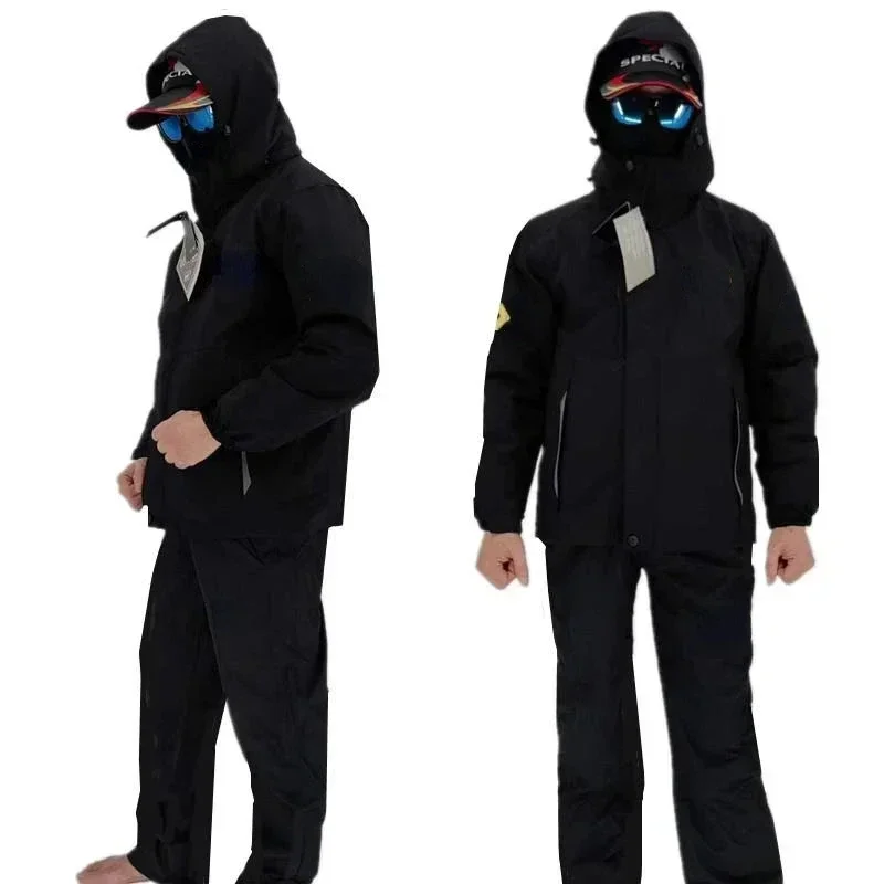 Thick Fishing Clothes Set Wint - Fishing Pants Waterproof ulasan dan harga