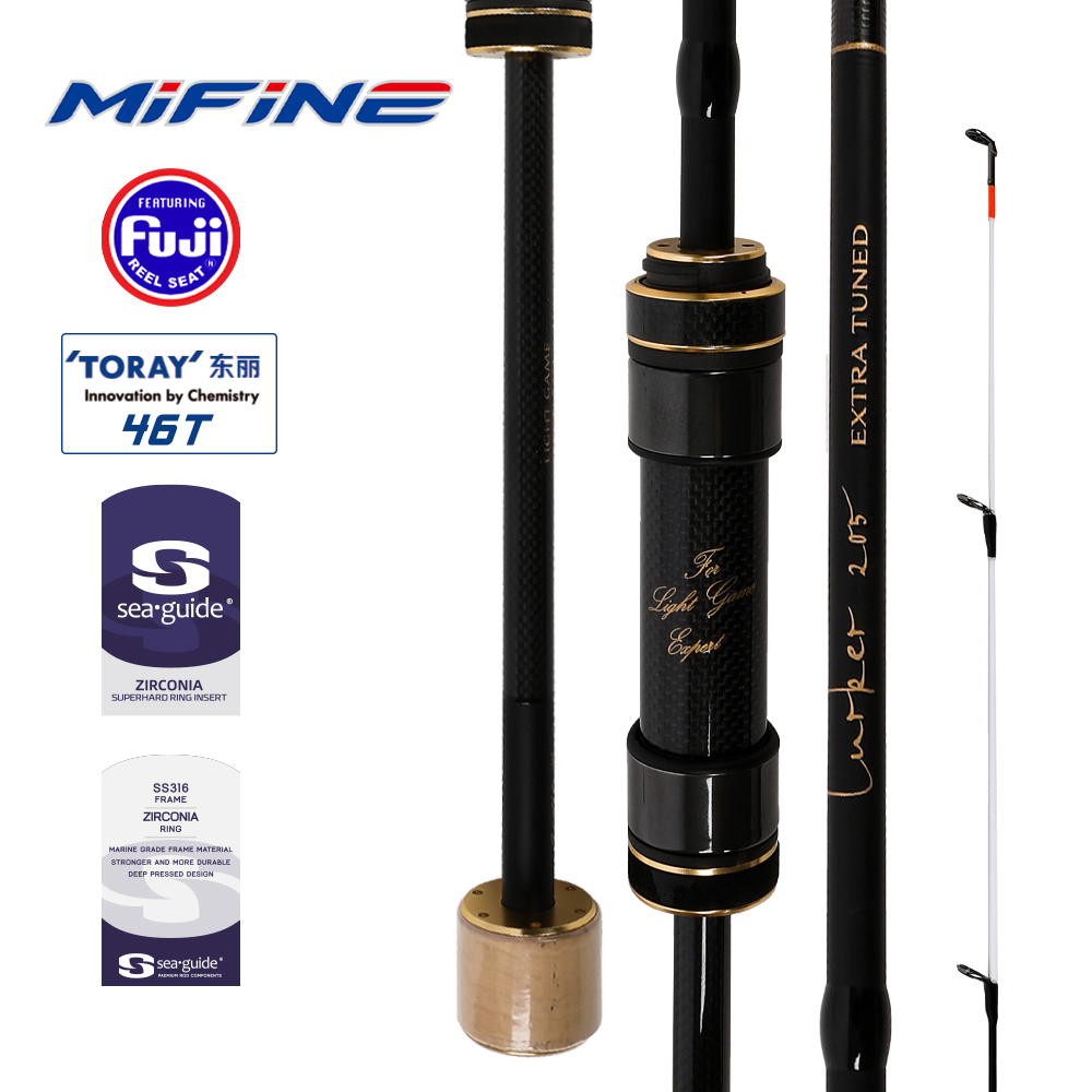 MIFINE LURKER Tubular&Solid Ti - Kastking Reel Zephyr ulasan dan harga