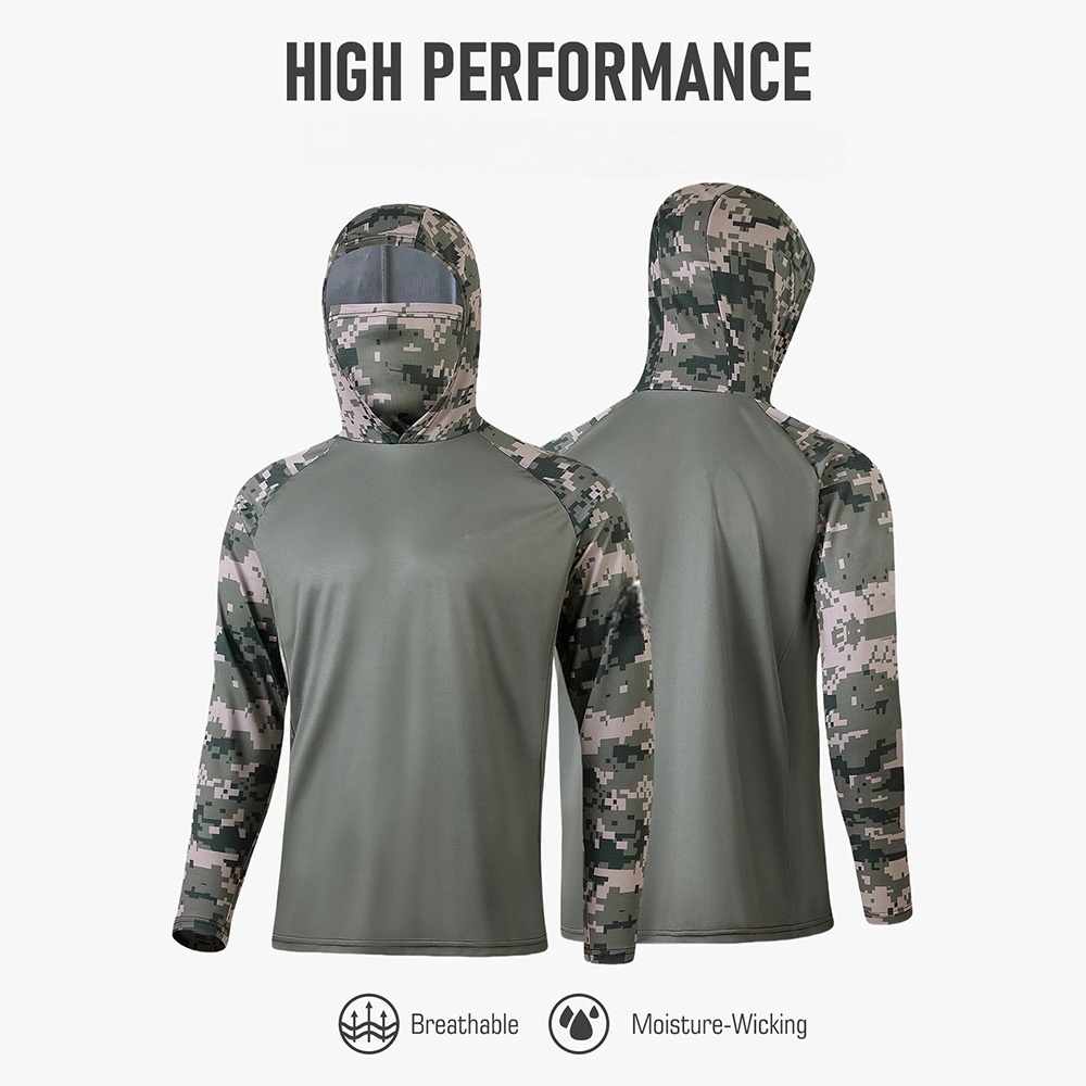 MALFC Fishing Apparel Men Hood - Fishing Hoodie ulasan dan harga