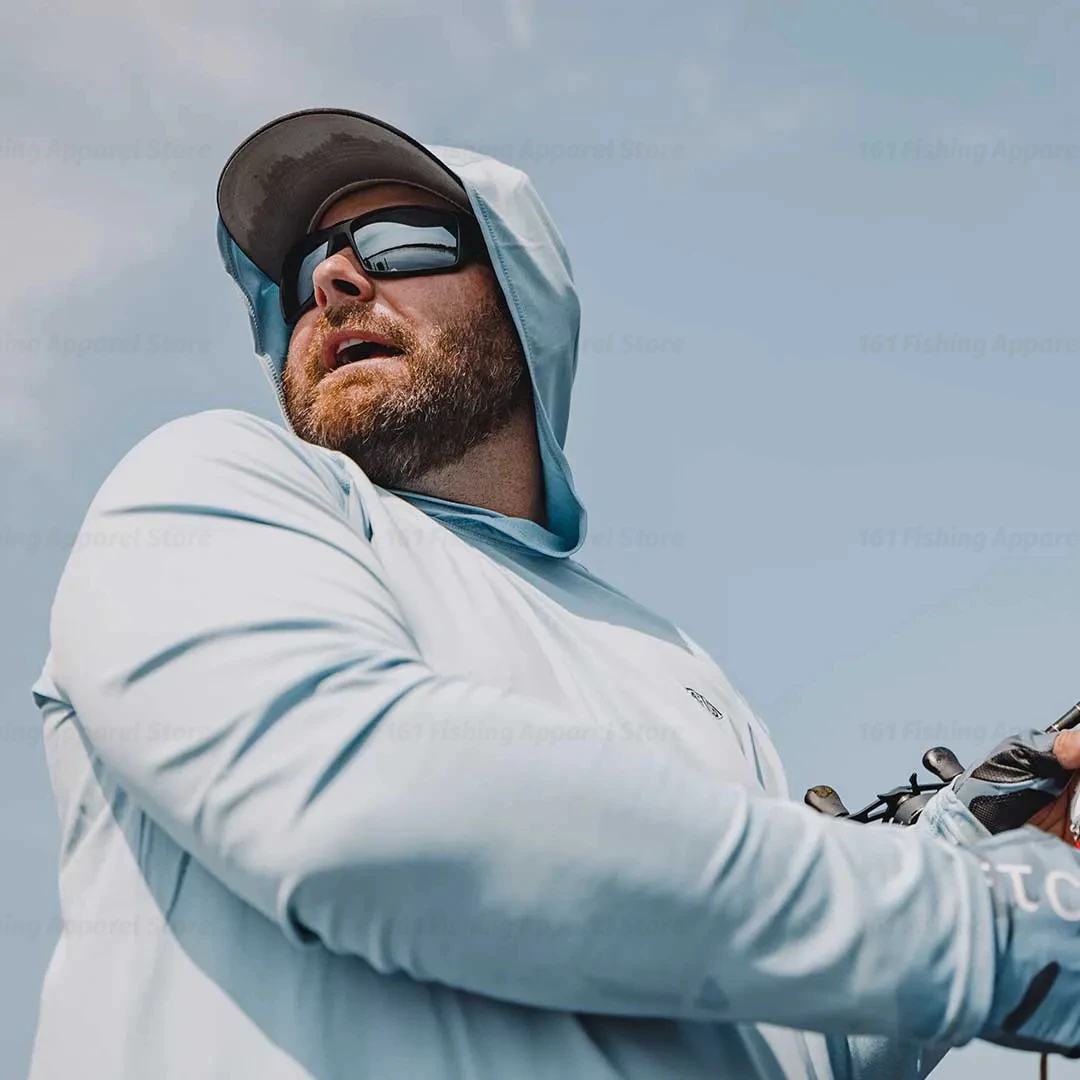 MALFC Fishing Apparel Men Hood - Fishing Hoodie ulasan dan harga