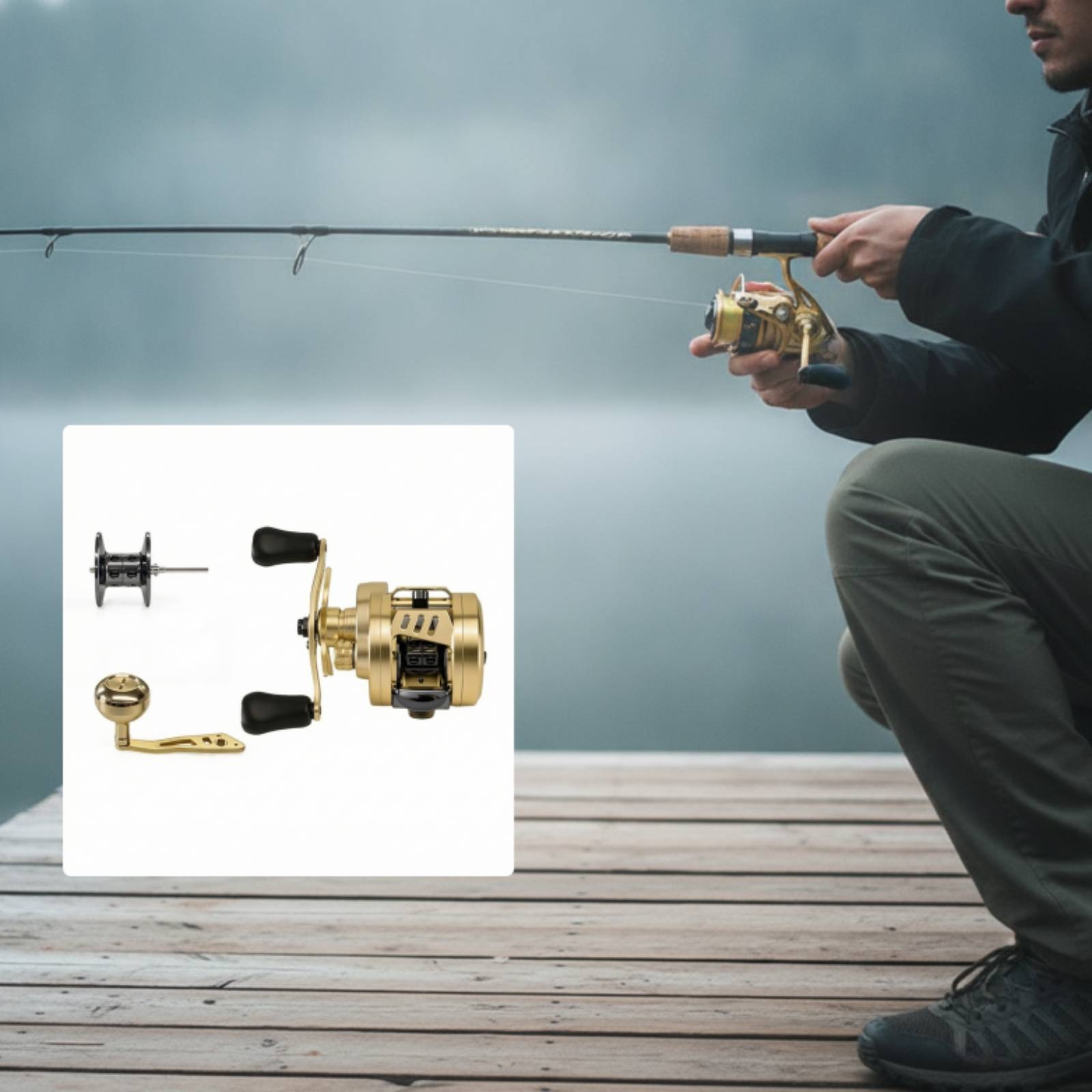 Drum Baitcasting Reel Compact  - Abu Garcia Reel Max ulasan dan harga