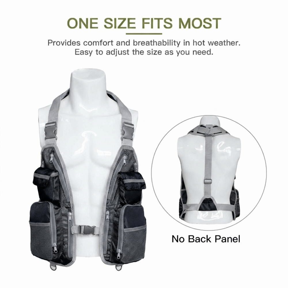 Durable Quick Dry Fishing Vest - Fishing Vest ulasan dan harga