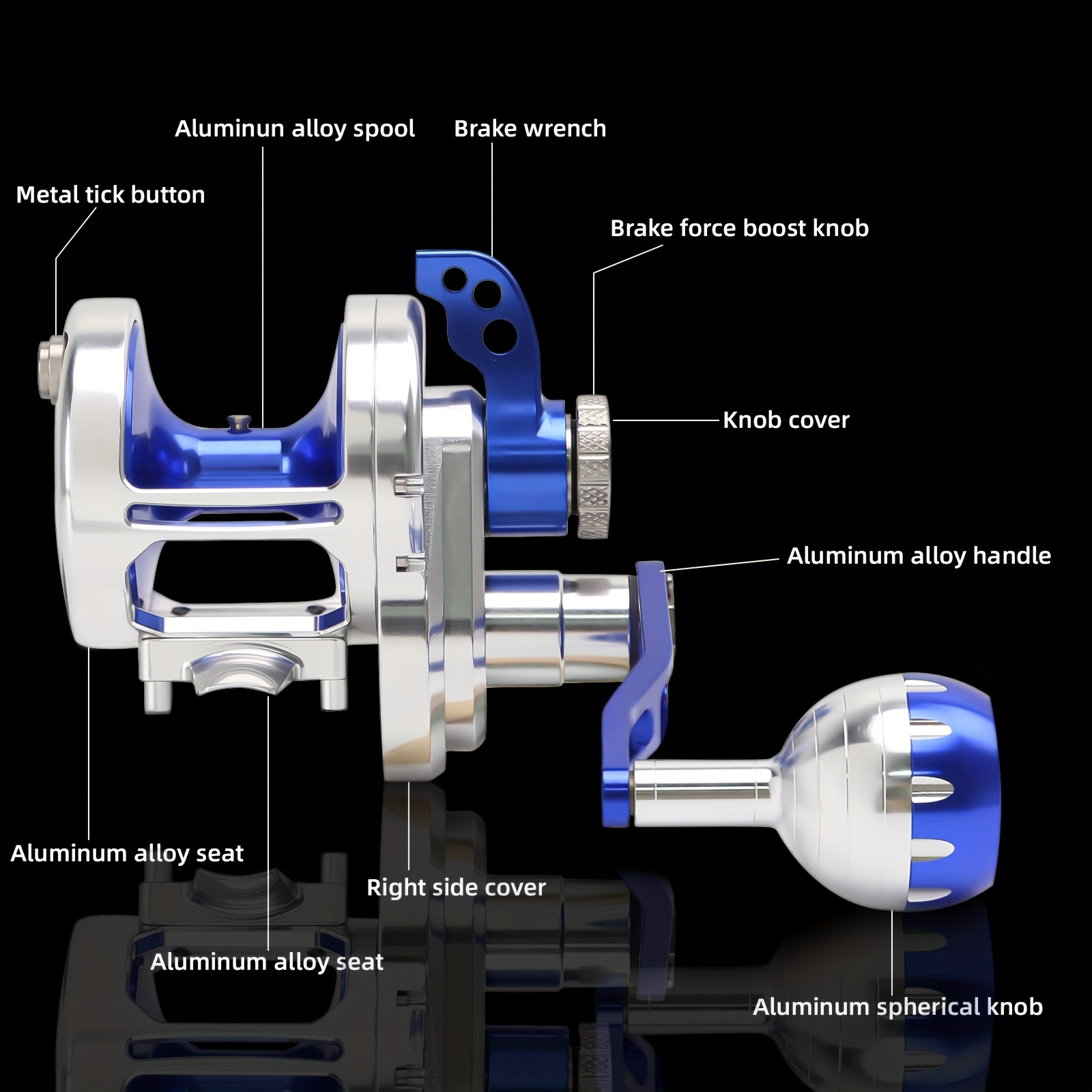 Topline 30KG Power Drag Jiggin - Penn Reel Fierce ulasan dan harga