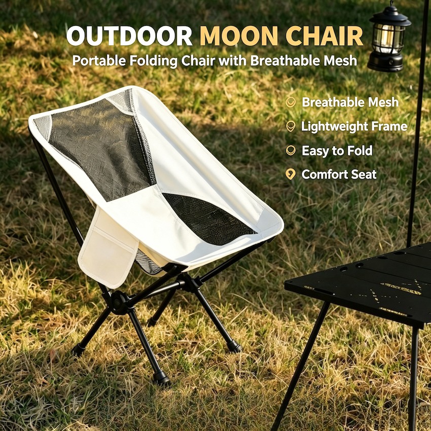 Portable Foldable Camping Chai - Fishing Backpack ulasan dan harga