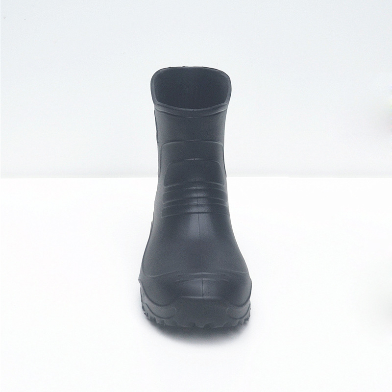 EVA  Rain Boots Men Black Ligh - Fishing Waders ulasan dan harga