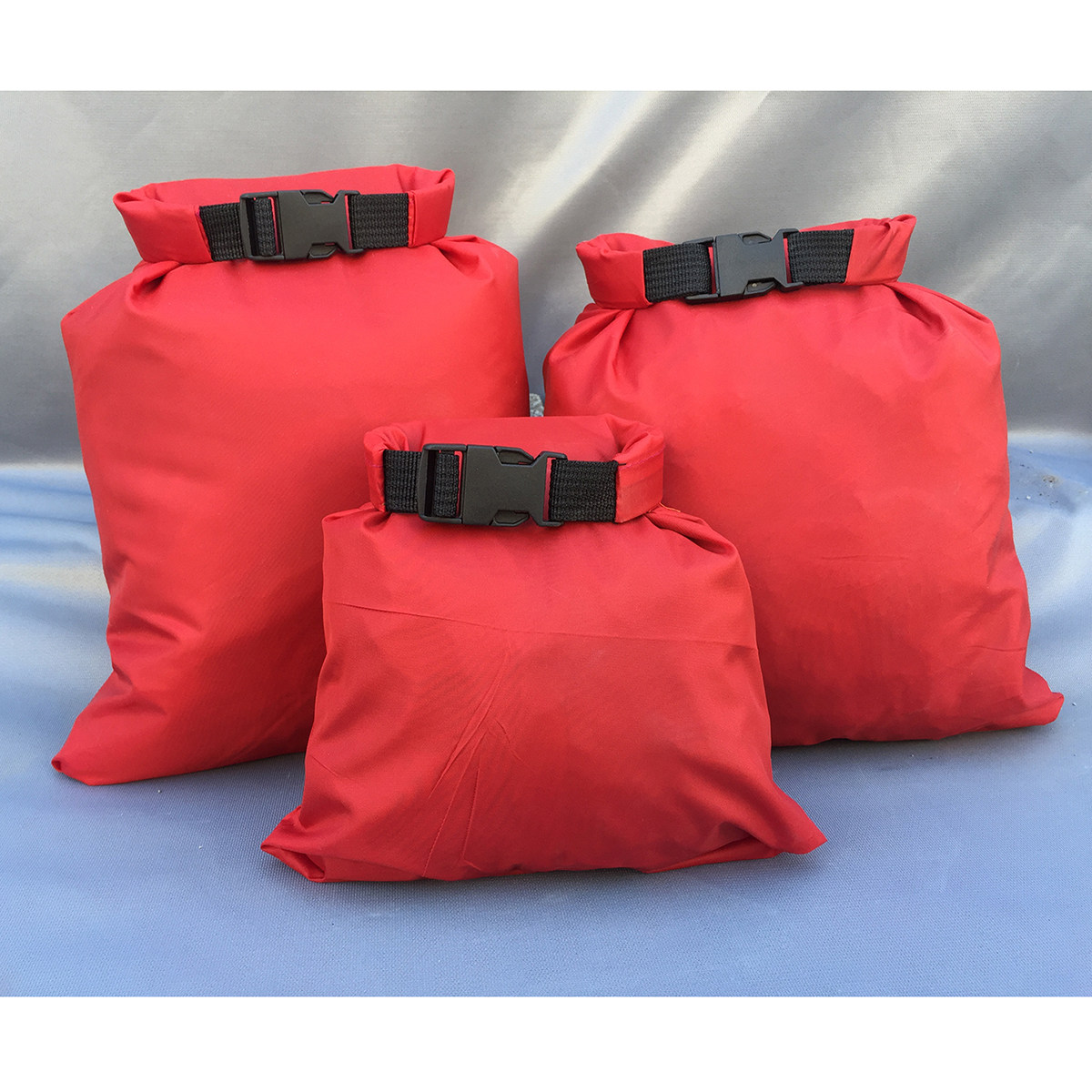 3Pcs Waterproof Dry Bag Pouch  - Fishing Bag Waterproof ulasan dan harga
