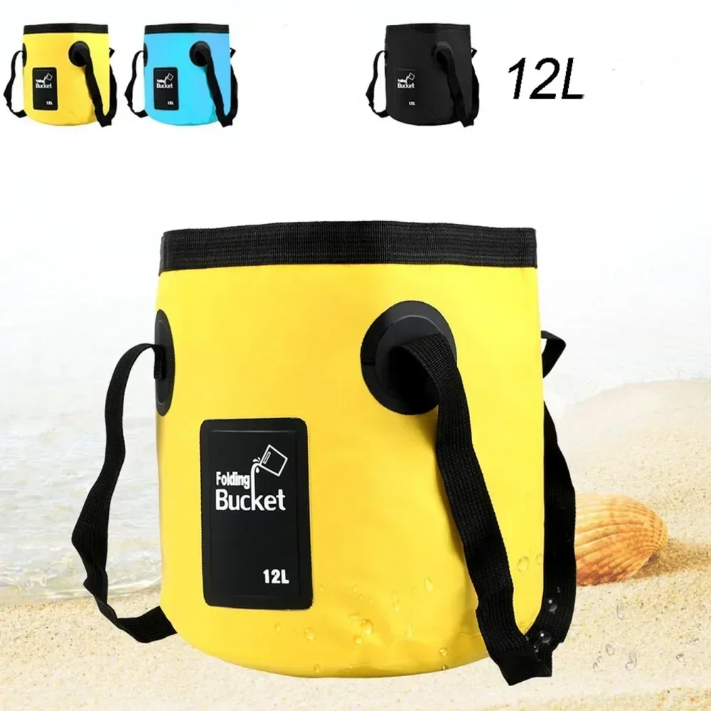 12L/20L Fishing Bucket Folding - Fishing Bag Waterproof ulasan dan harga