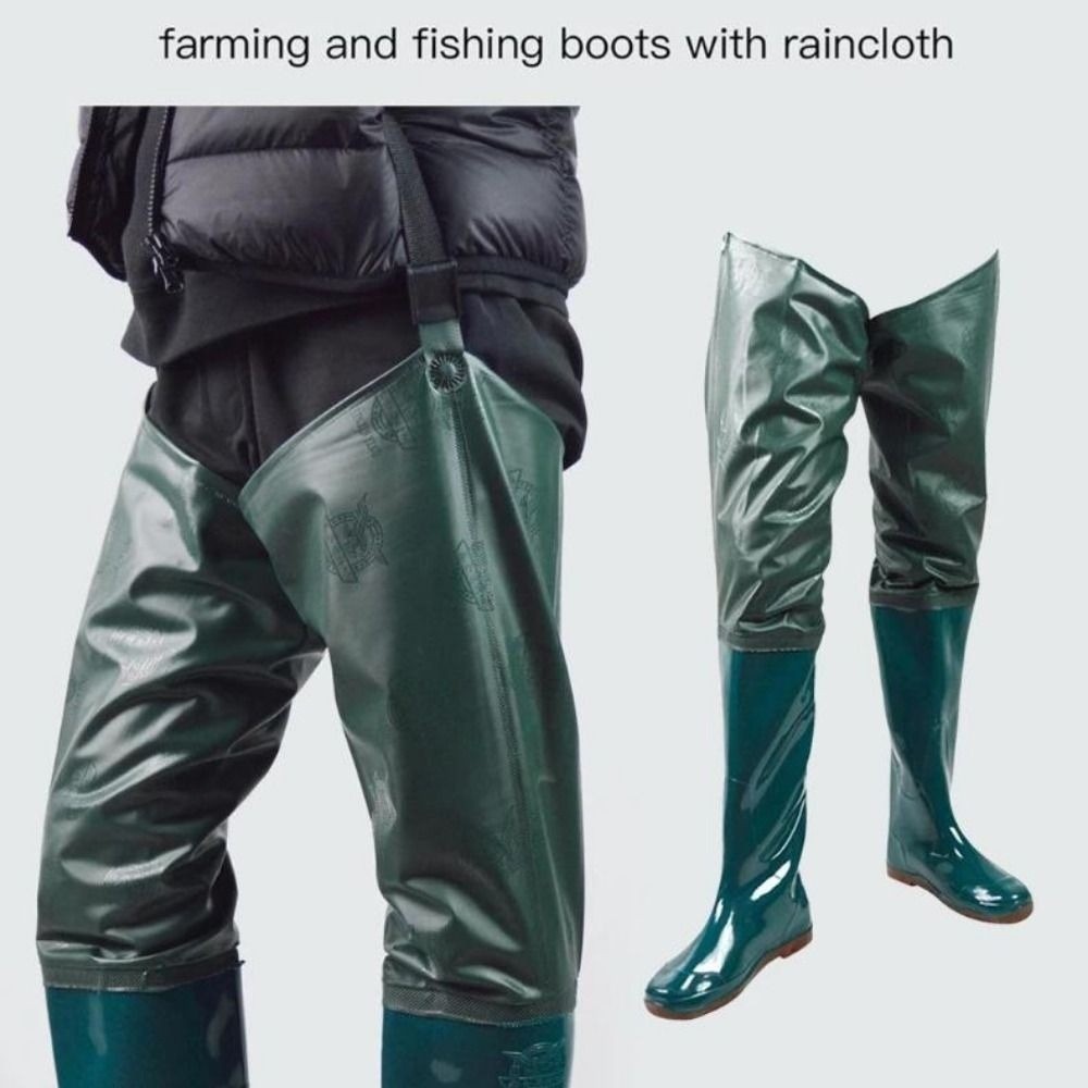 Plastic PVC Transplant Pants W - Fishing Pants Waterproof ulasan dan harga