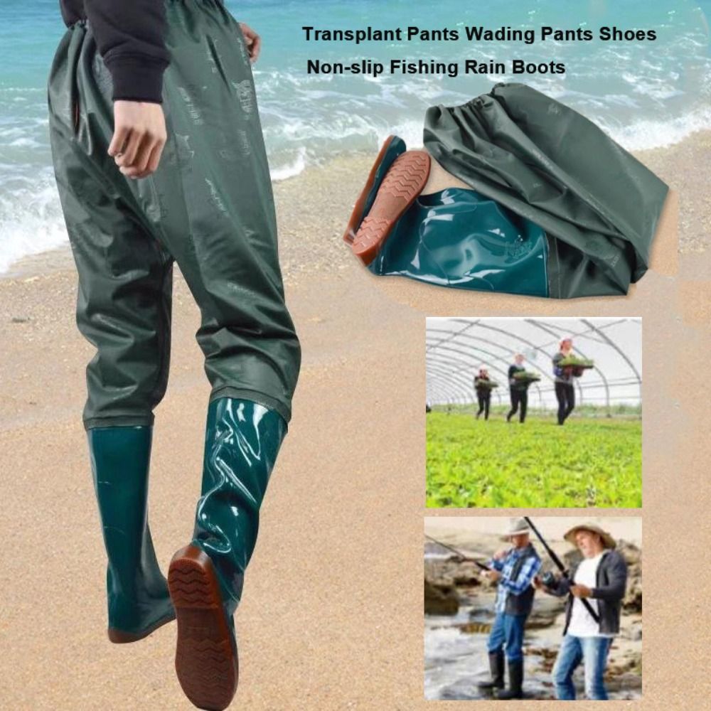 Plastic PVC Transplant Pants W - Fishing Pants Waterproof ulasan dan harga